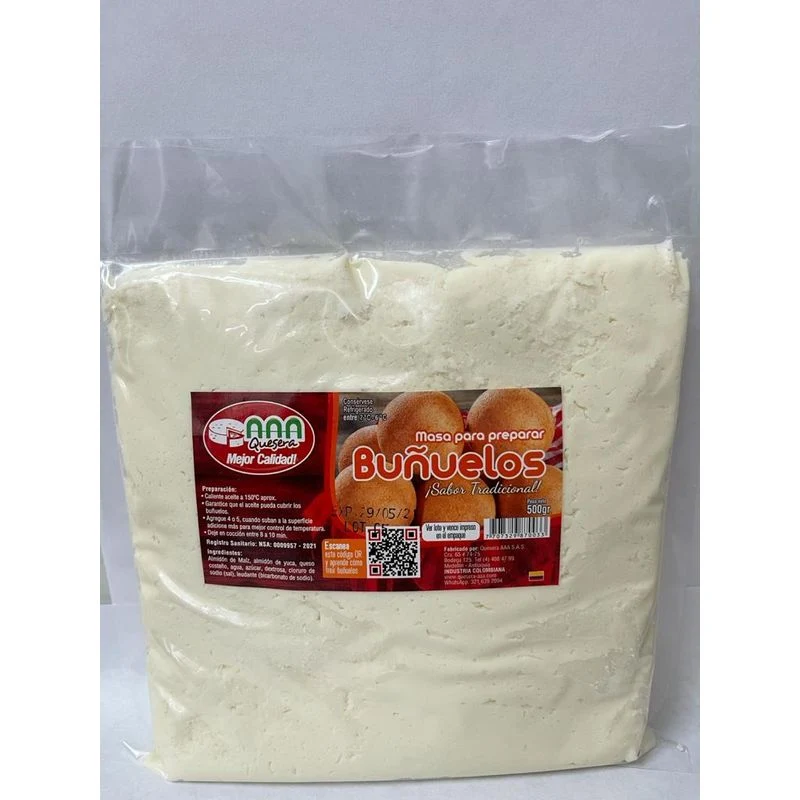 MASA AAA 500G BUNUELO Y WAFFLES AAA QUESERA