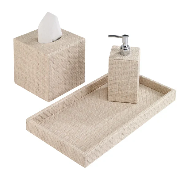 Wicker - Bandeja de Tocador Crema Bodrum Linens