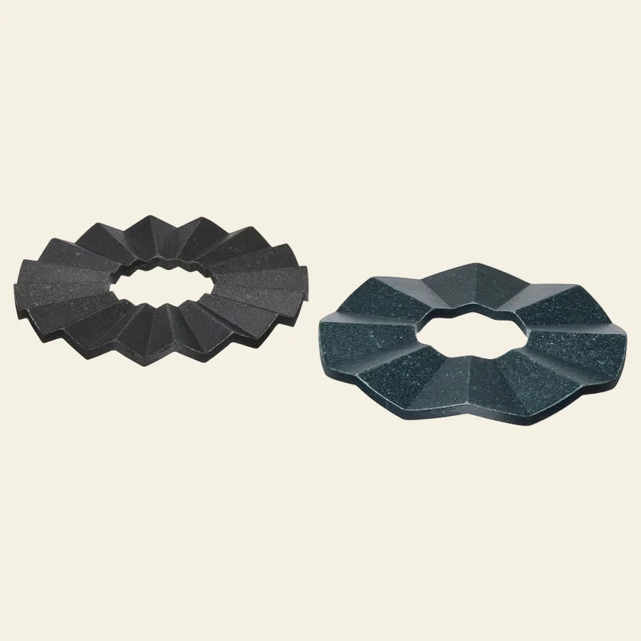 ELDSTJART SALVAMANTEL SET DE 2 NEGRO