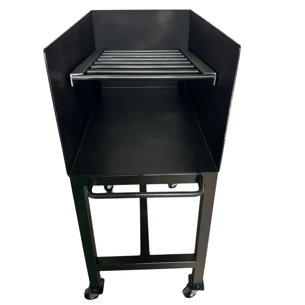 Brasero/Leñero Individual con ruedas NIC STORE BBQ