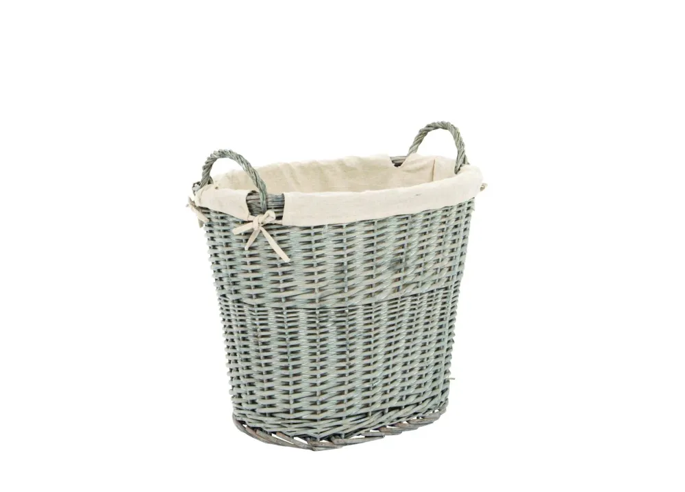 Cesta de troncos de mimbre Practo Home