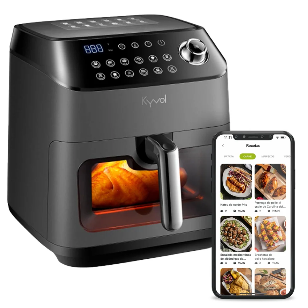 KYVOL AF600 WiFi - Freidora sin Aceite de aire caliente Make Cuisine