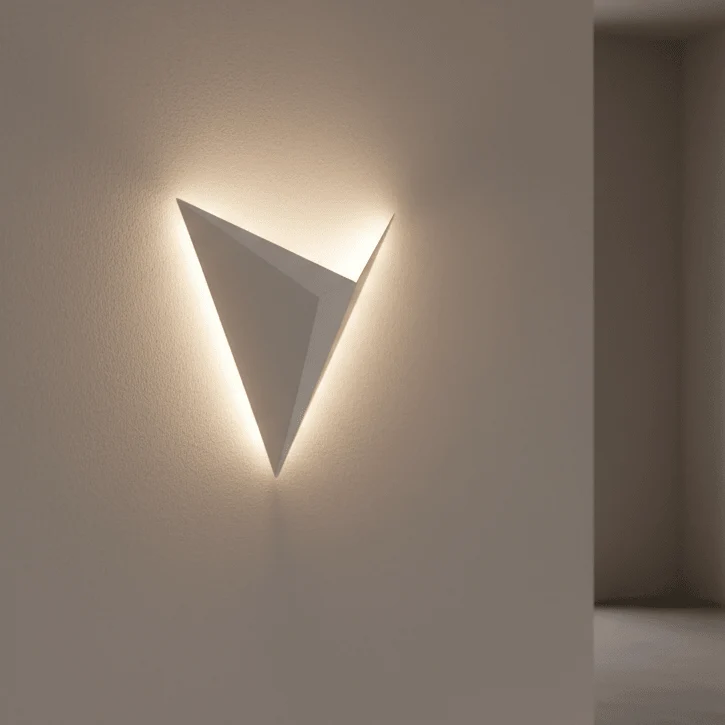 TRIGLOW – Lámpara de pared LED triangular diseño moderno Cozey Maison