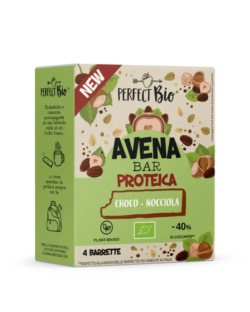 Avena Bar Choco Avellana PerfectBio