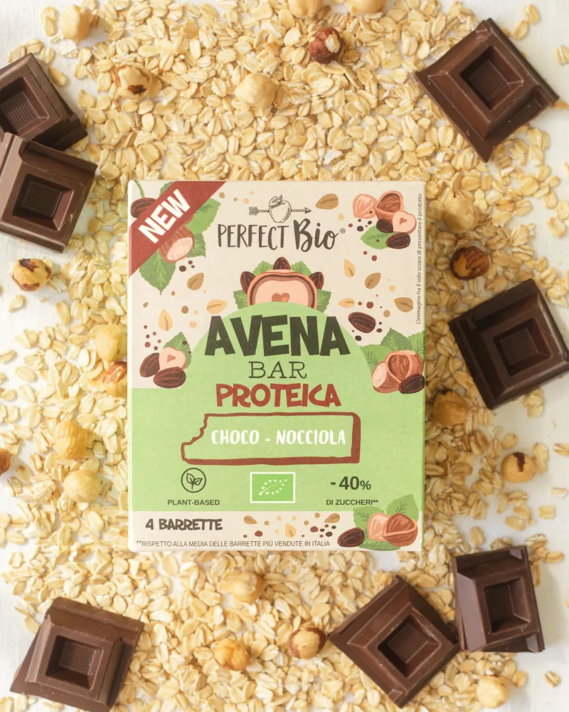 Avena Bar Choco Avellana PerfectBio