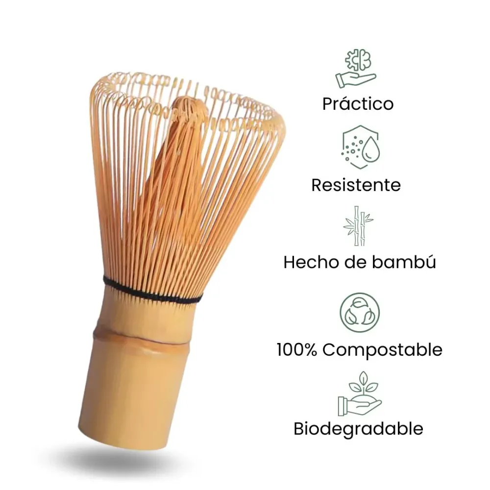 Fair Batidor de Matcha de Bambú Fair Zero Waste