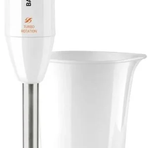 Taurus BAPI 800 INOX Batidora de Mano 800W con Picador. Selector de 20 velocidades, pie de acero inoxidable desmontable y...