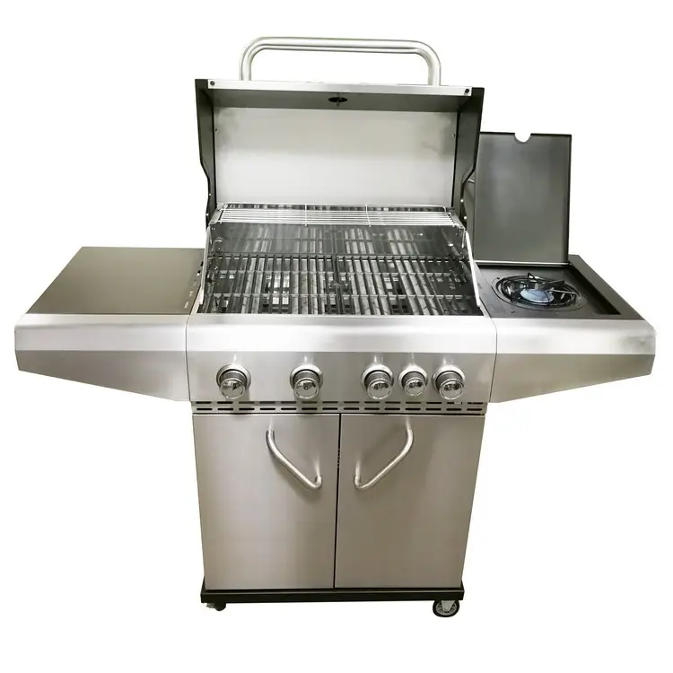 CharcMe Quadruple Gas BBQ