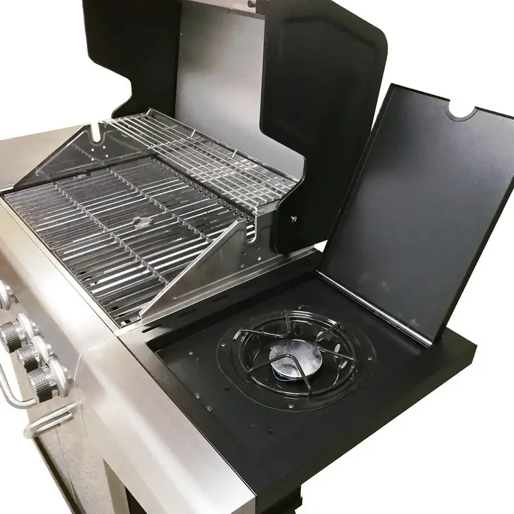 CharcMe Quadruple Gas BBQ