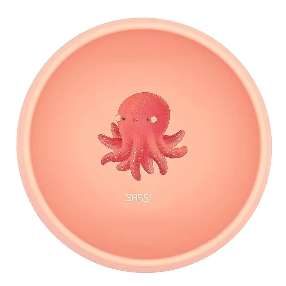 Bol de silicona - Slurpy el Pulpo Sassi