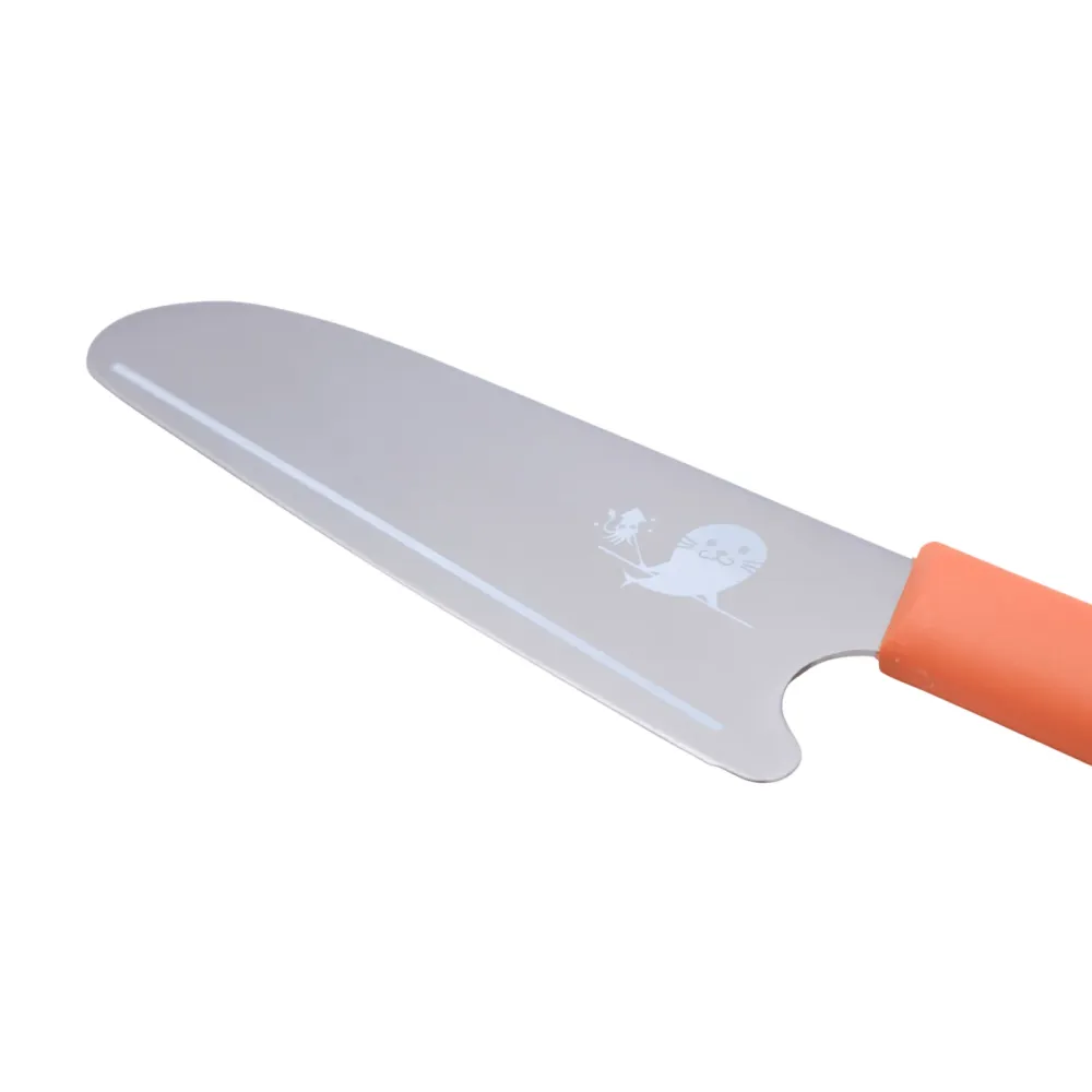 Cuchillo infantil MAC naranja