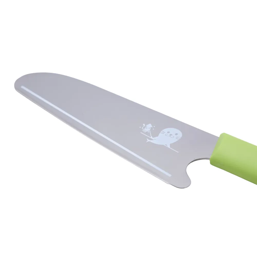 Cuchillo infantil MAC verde
