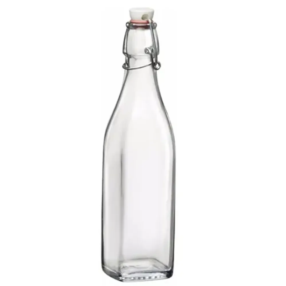 Botella Hermética 500 Ml (17 oz) Vidrio KITCHEN SOLUTIONS MEXICO