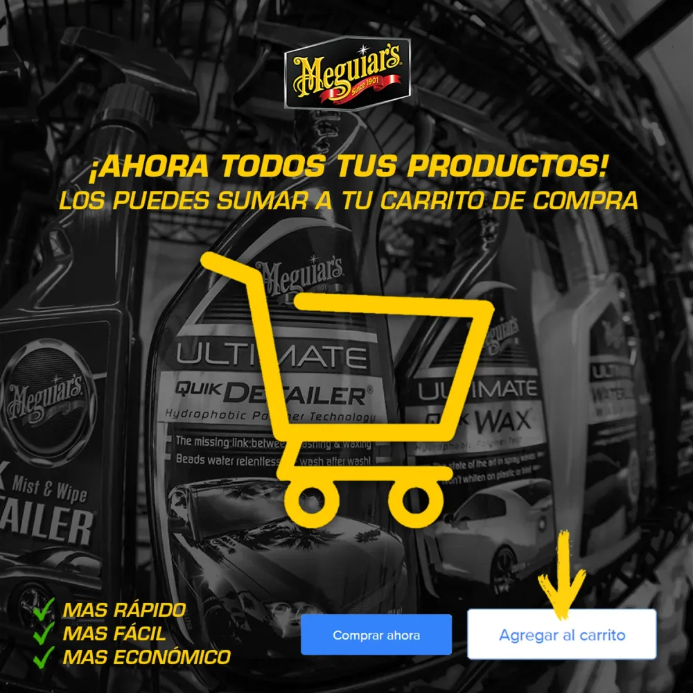 Botella De Plástico Multiuso Meguiars Hyper Dressing Meguiar's