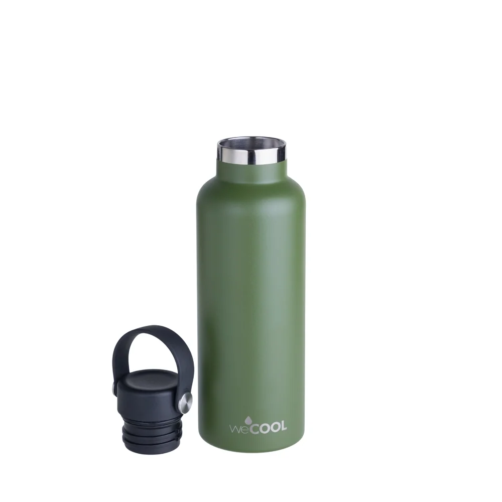 Botella Térmica 650 ml Acero Inoxidable Amarillo Wecool