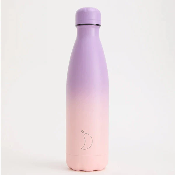 Botella Térmica Chillys Gradient Peach & Purple 500ml