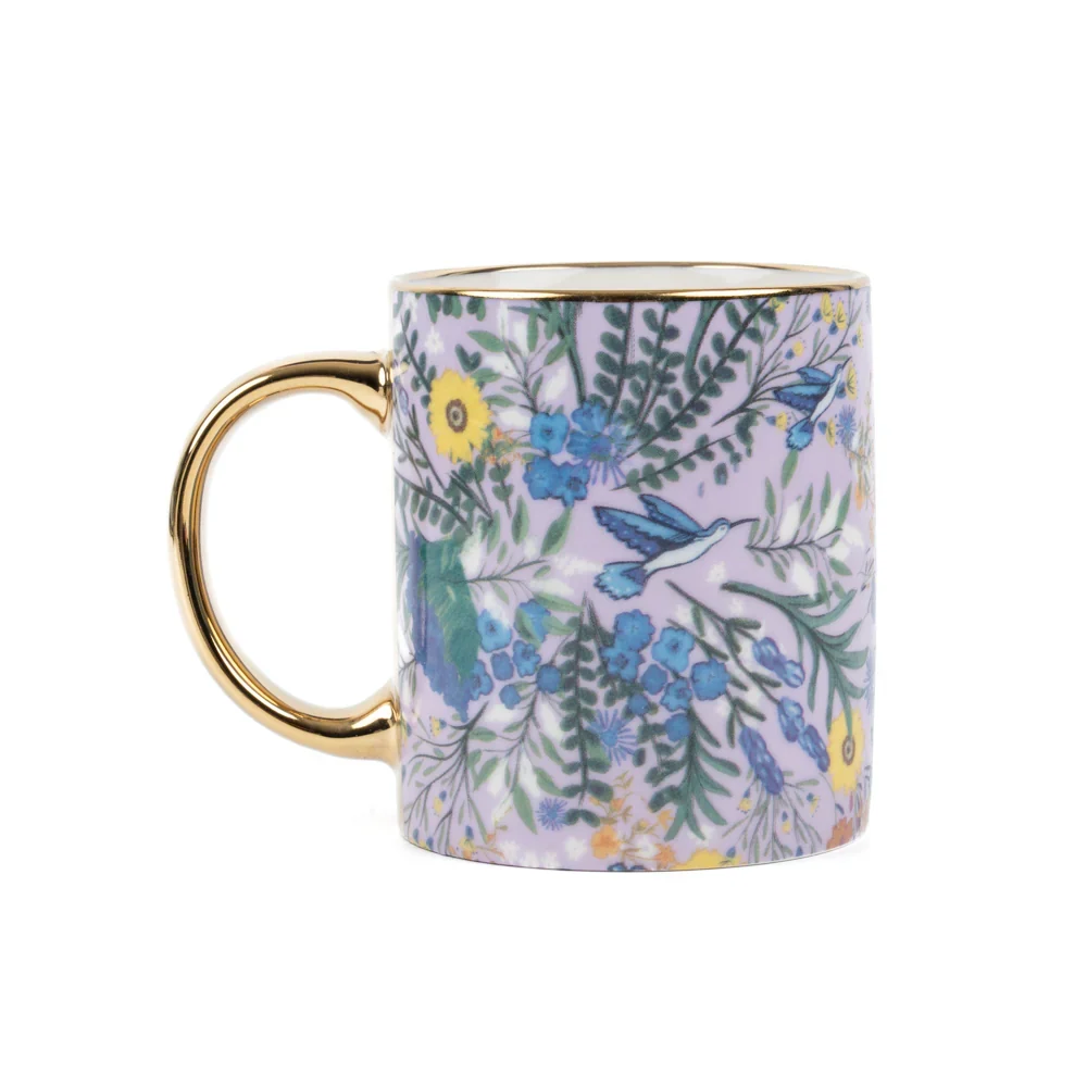 Taza Bloom Lila Tangerine