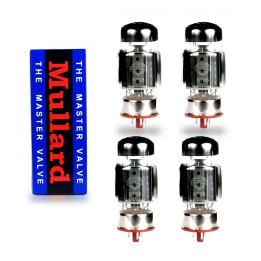 Bulbos KT88 Mullard QUAD Matcheado Guitar Depot MX