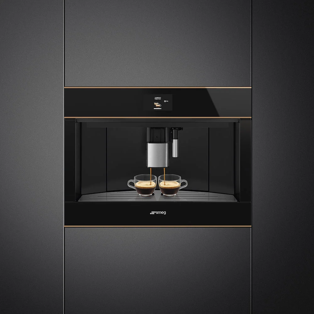 Cafetera Empotre 60 CMS4604NR Smeg