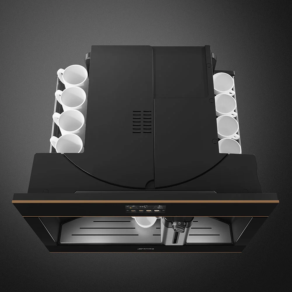 Cafetera Empotre 60 CMS4604NR Smeg