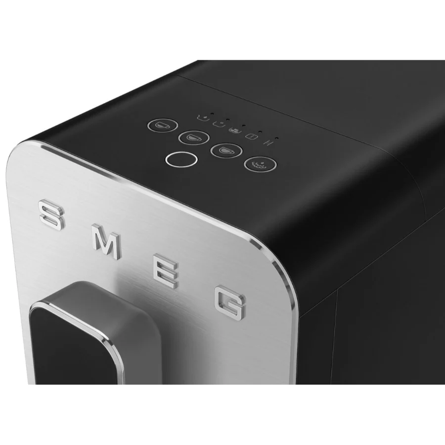 Maquina De Café Superautomatica Smeg Color Negro