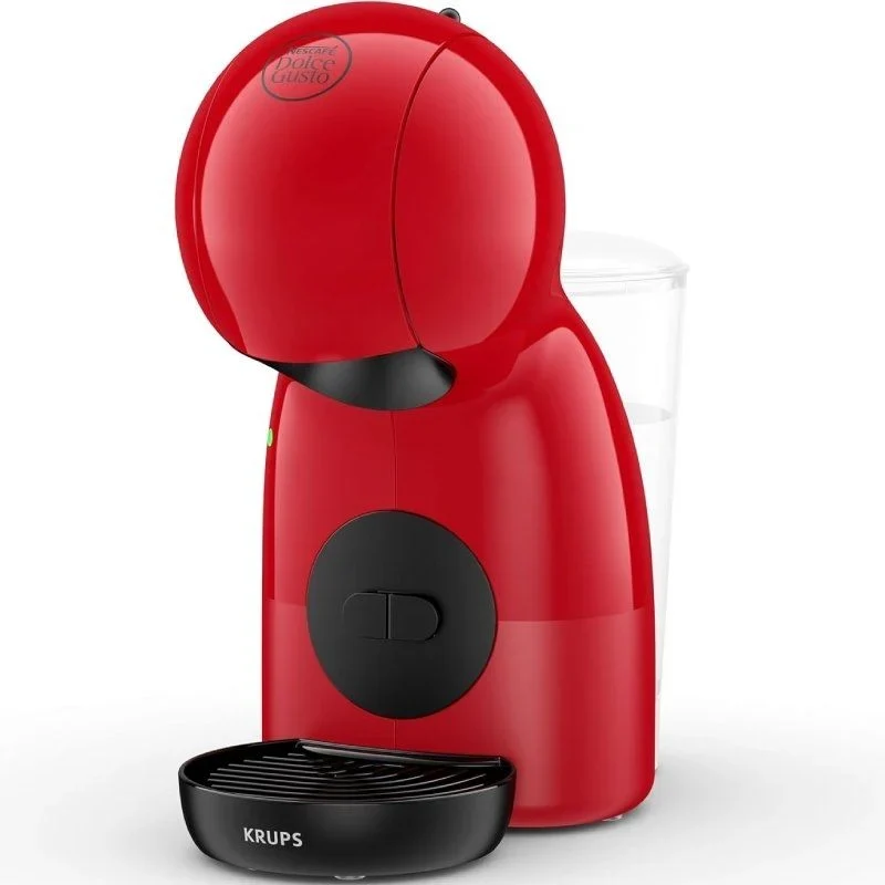 Cafetera Krups Dolce Gusto Piccolo XS | Roja | 15 Bares | Manual | Bebidas Calientes y Frías Depau