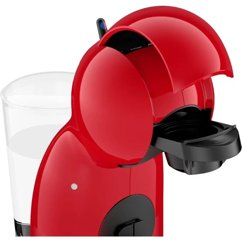 Cafetera Krups Dolce Gusto Piccolo XS | Roja | 15 Bares | Manual | Bebidas Calientes y Frías Depau