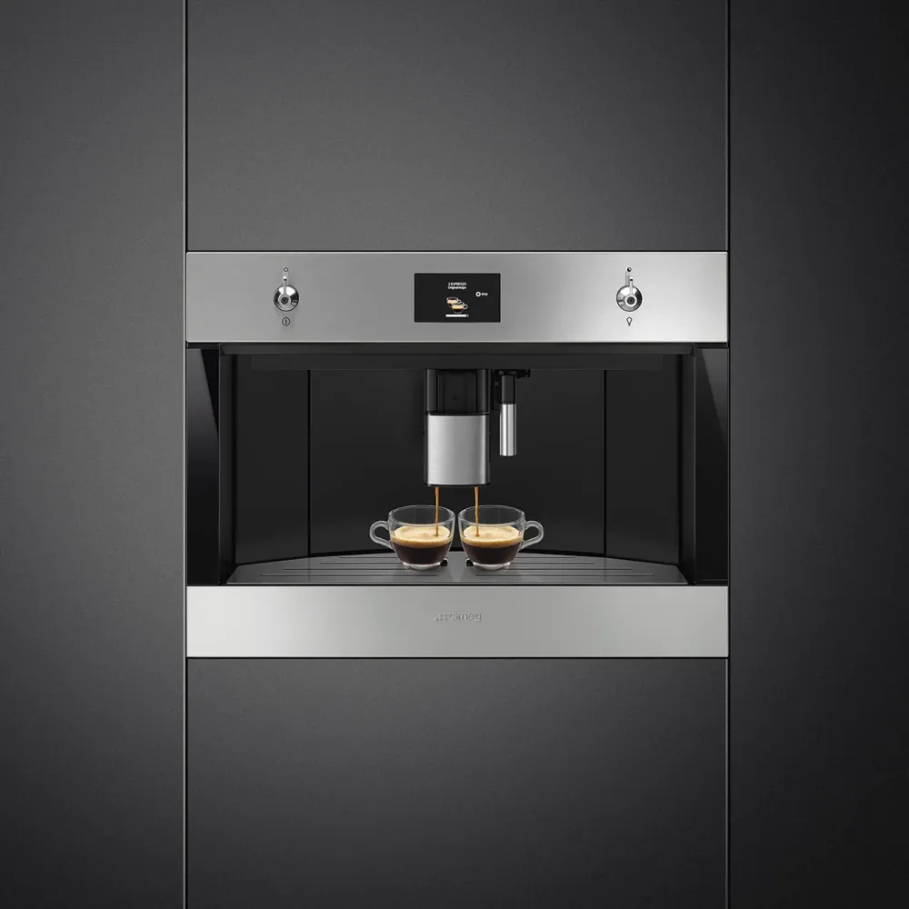 Cafetera empotrable 60X45cm Clasica SMEG