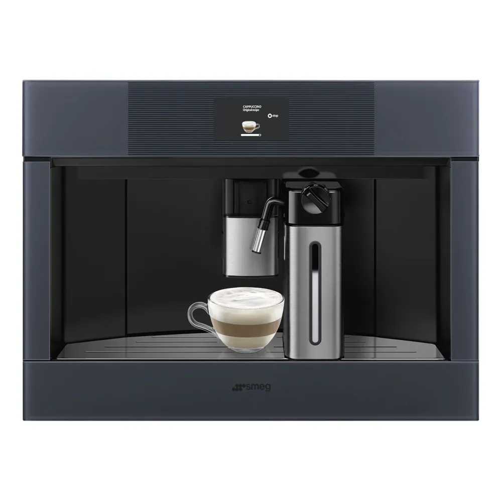 Cafetera empotrable 60X45cm Neptune Grey SMEG