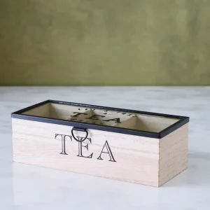CAJA DE TE 3 CAVIDADES 24CM