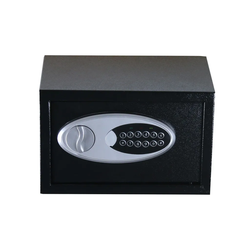 Caja Fuerte Halten Digital Rectangular Acero 8,0 Lts Negra