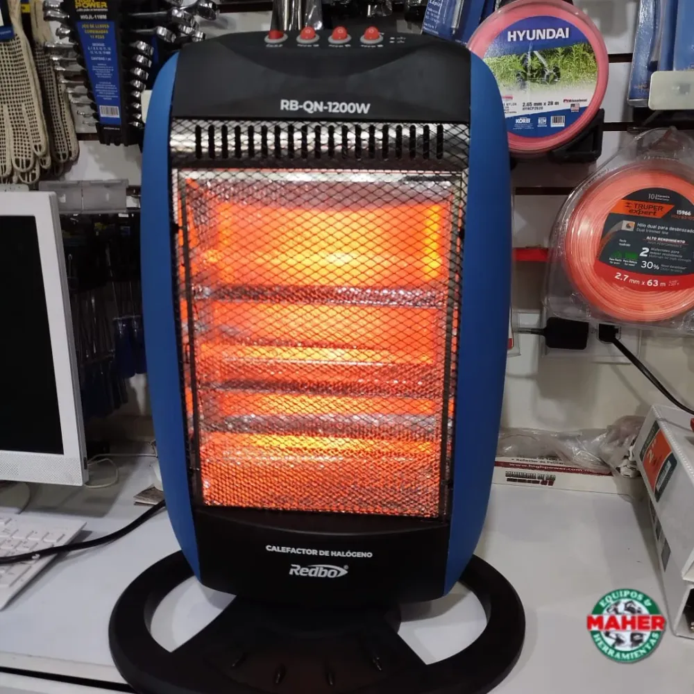 Calefactor de Halógeno Marca RedBo RB-QN-1200W