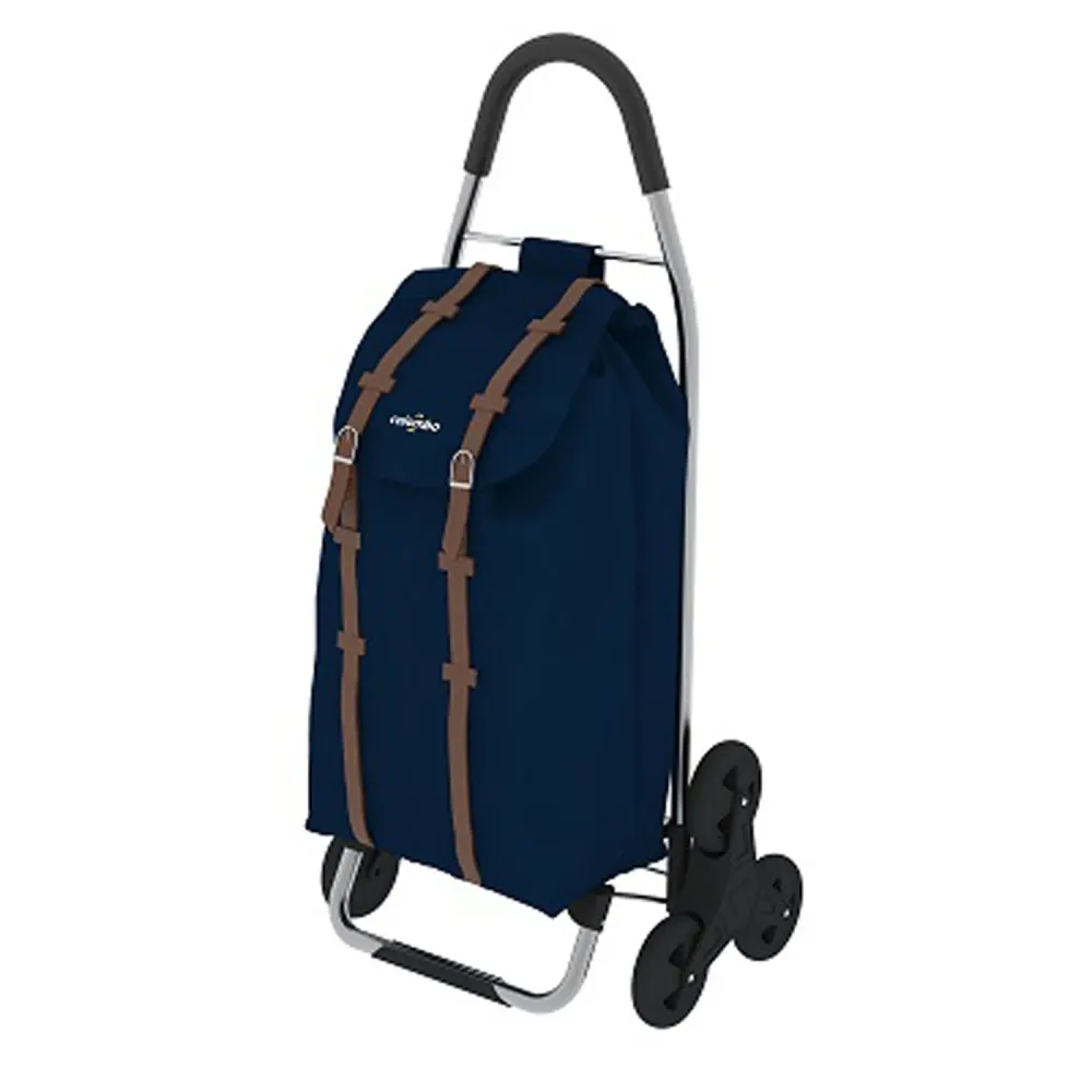 Colombo DAKAR 3 - Carrito de compras, carrito de la compra, con bolsa de poliéster impermeable, capacidad grande de 50 lit...