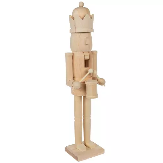 Drummer Wood Nutcracker Hobby Lobby