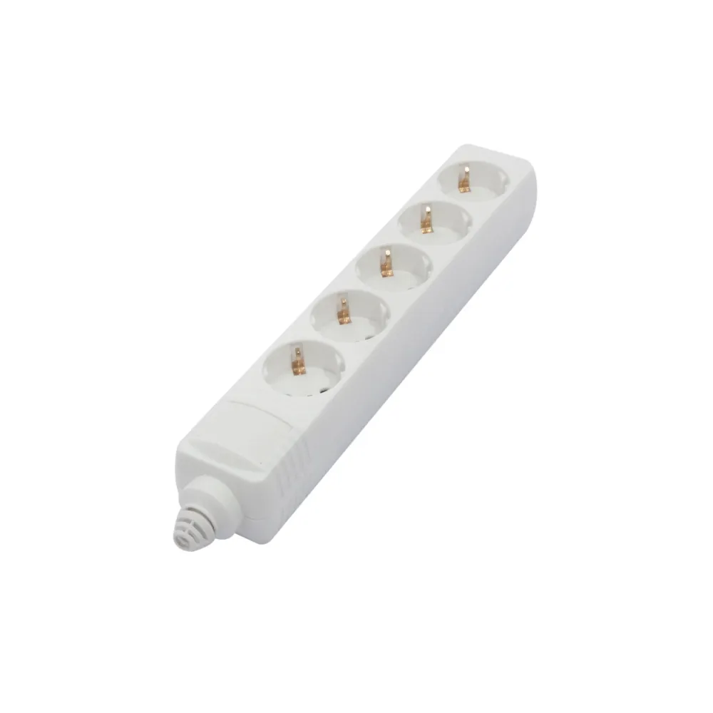 Base múltiple 5 x 16 sin cables - Blanco (SCH)