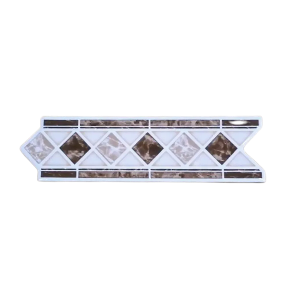 CENEFA 6 CM X 20 CM CUADRATO BEIGE SANTARELA