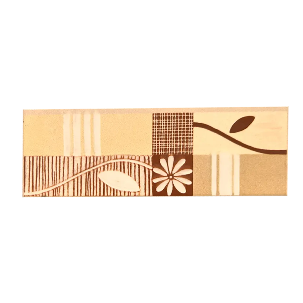 CENEFA 6.5 CM X 20 CM D-1102 BEIGE SANTARELA