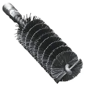 LessMann 506440 - Interior brushes IBG 160 x 100 mm dia 40 mm steel wire stainless ROF straight 0,35 mm thread W 1/2"