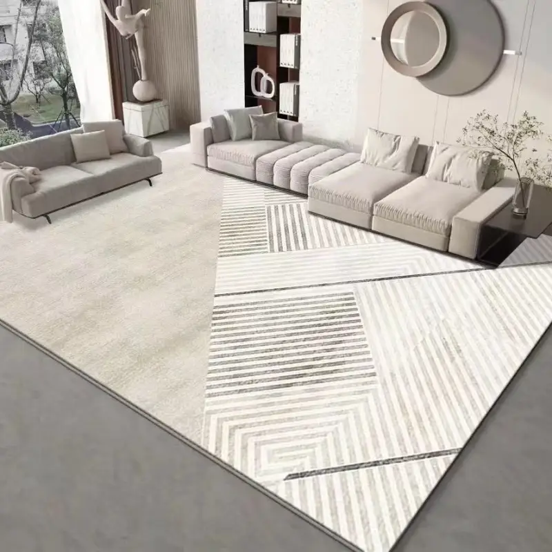 Antideslizante Tapis berbere noir et blanc