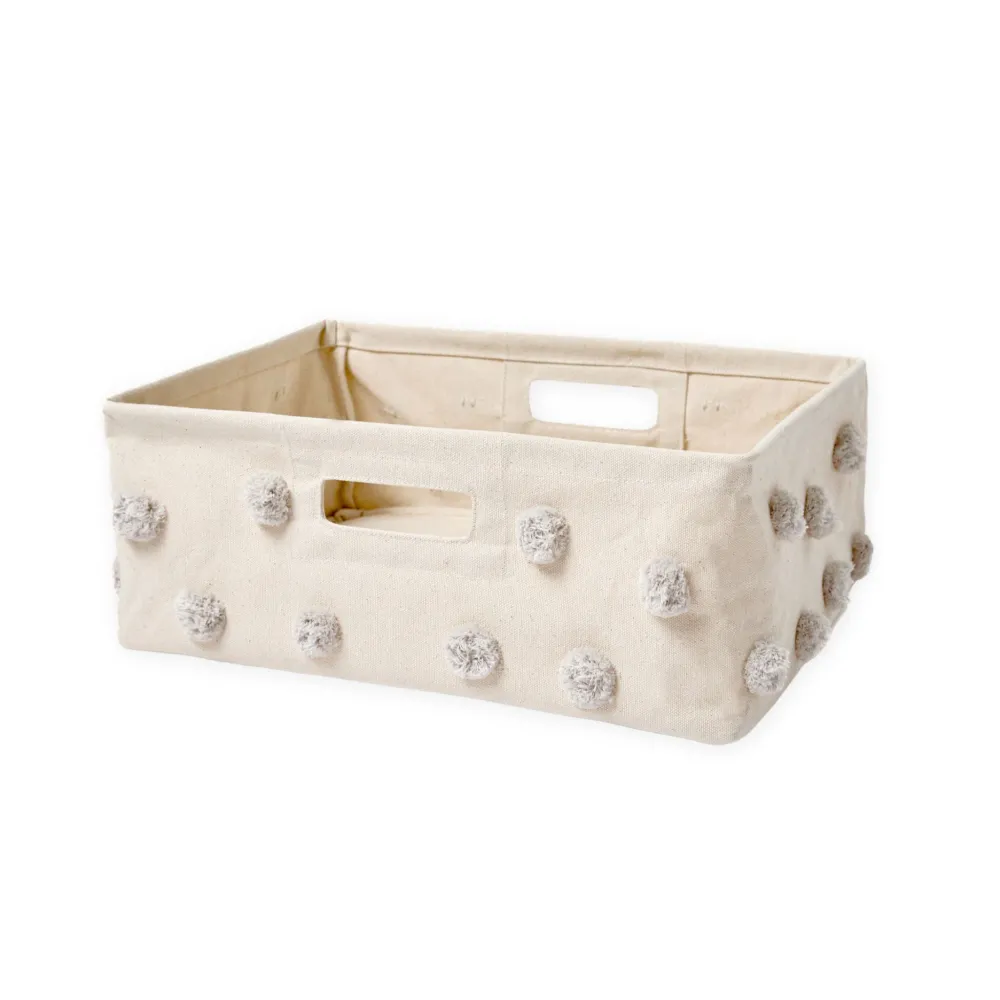 PEHR CESTA DE ALMACENAJE HIDEAWAY GREY SMALL