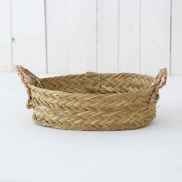 Cesta Ovalada de Esparto con Asas Jacinto Luque