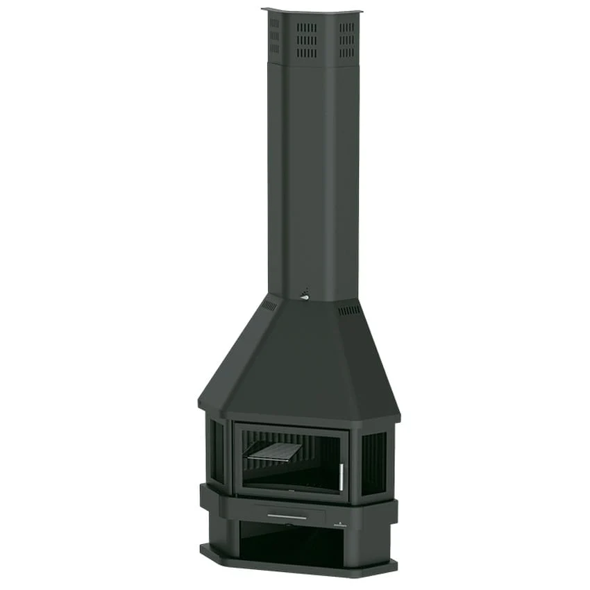 Estufa de Leñ Chimenea Lorca-R (Bronpi)