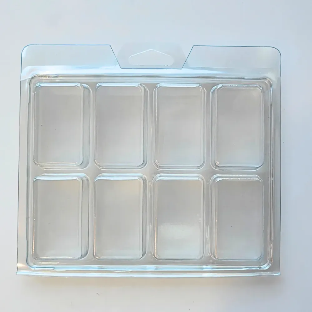 8 CAVITY RECTANGULAR CLAMSHELL Eco Candle Project
