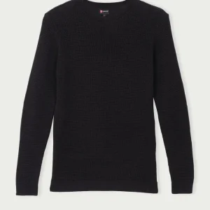 Sueter Hombre Algodon Negro