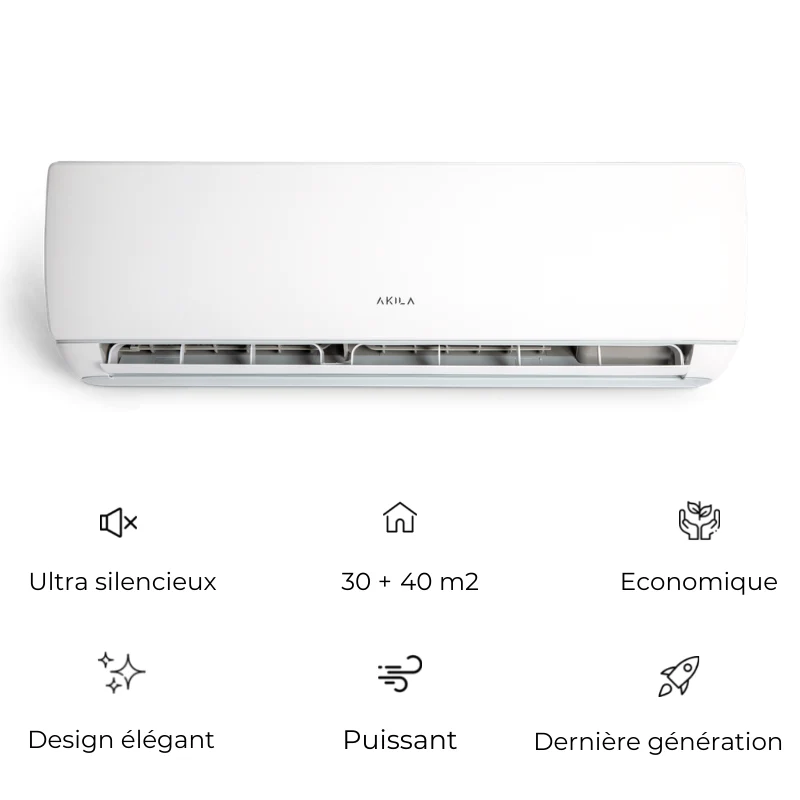 OBAMI - Aire acondicionado reversible - Bi-split - 6200W