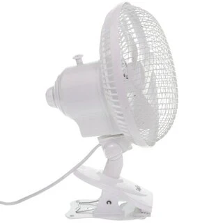 Ventilador de pie con clip Taifun 18cm Aut. Pivotando Krumme Gurken
