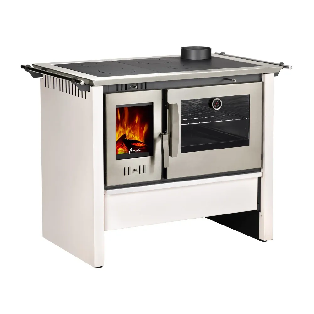 Cocina leñ Allegra XL Blanco
