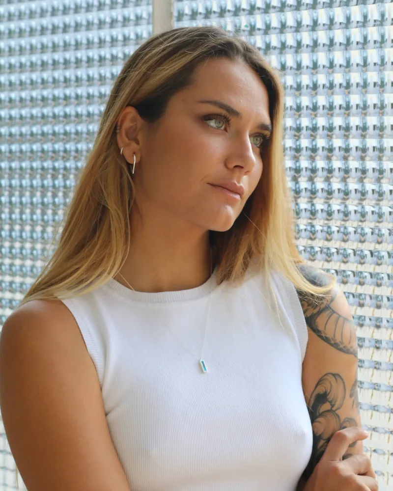 Collar Manila Turquesa Aina Barcelona
