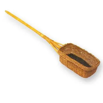 Cesta de recolección rectangular con mango extralargo - Forro opcional FJR