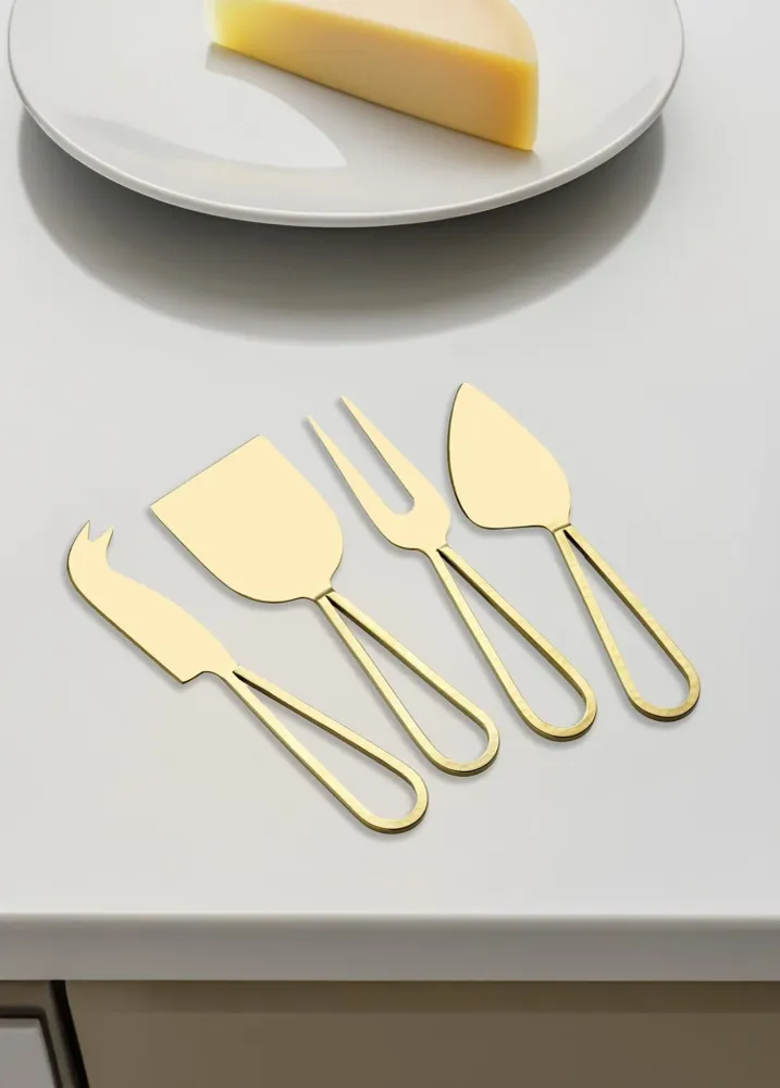Set de Servir Queso Stillo 4 Piezas Selected Products - 871